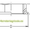 TUERCA PLANA 1"1/4