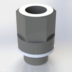 Racor completo antiretorno pilotada 3/8 TOPAVI